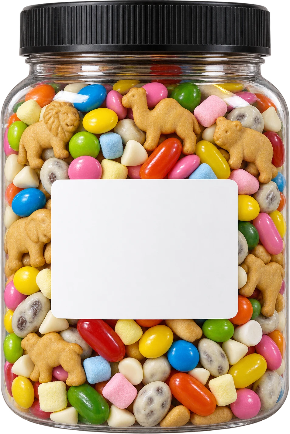 A jar of the Egg Hunt mix