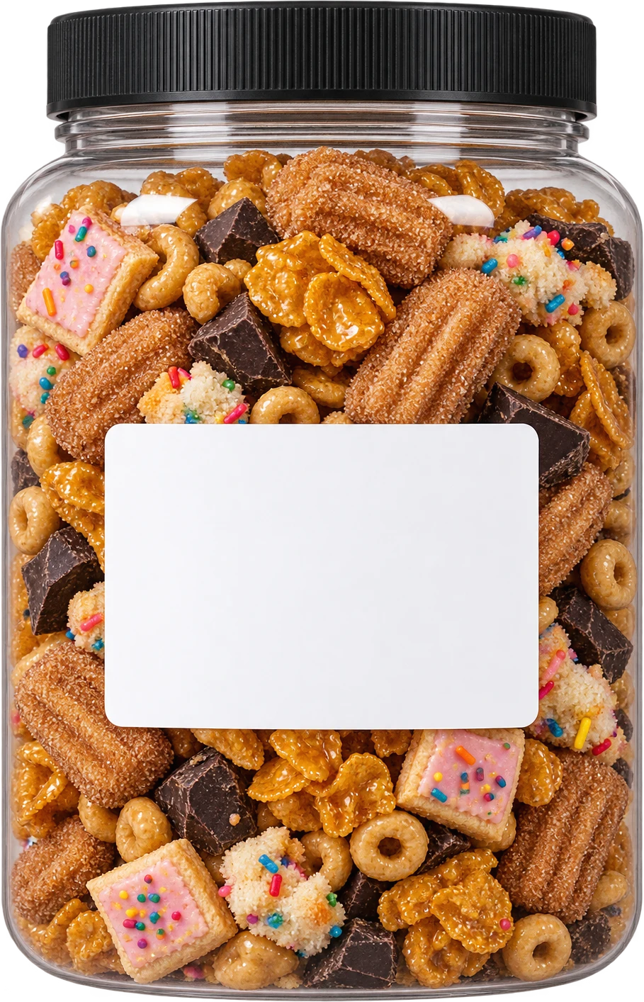 A jar of the Donut Shop mix