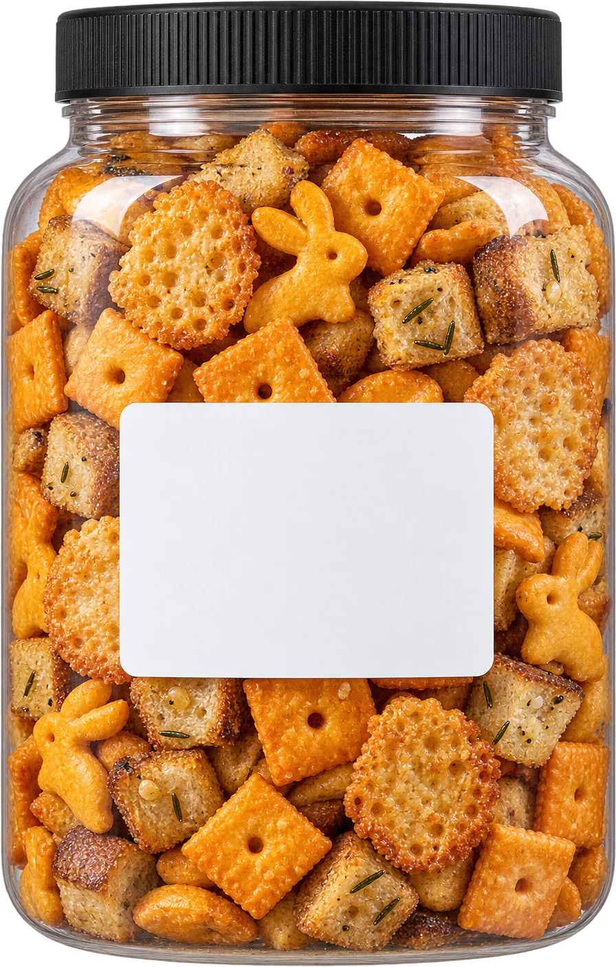 A jar of the Grilled Cheese mix
