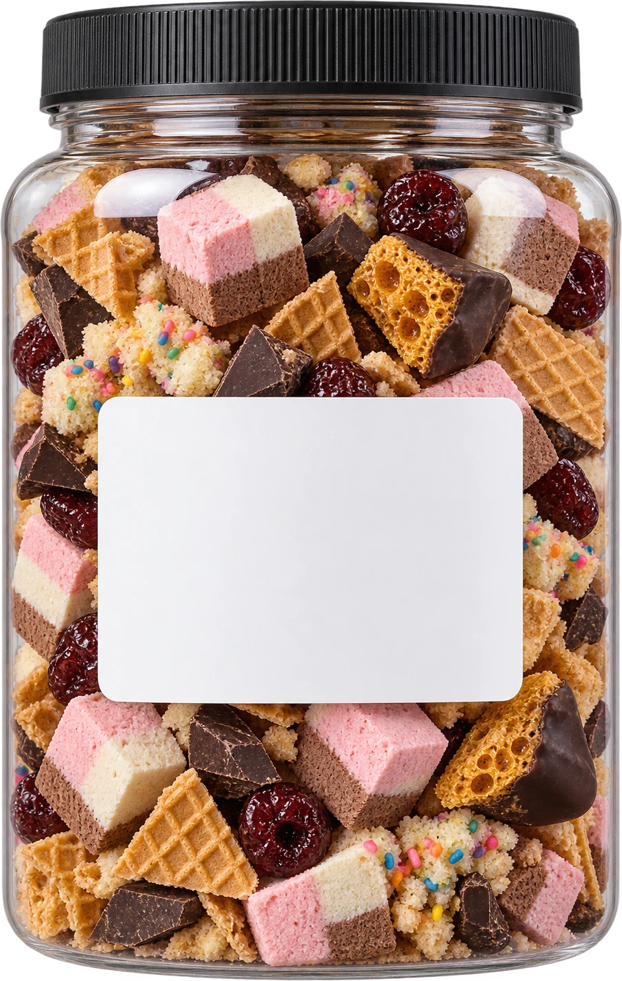 A jar of the Sundae Funday mix