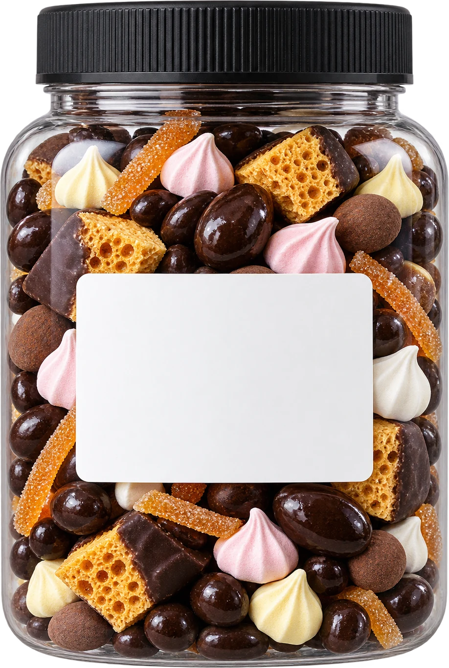 A jar of the Midnight Toast mix