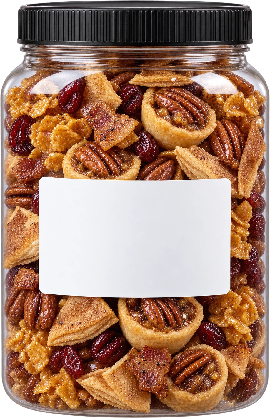 A jar of the Second Helping mix