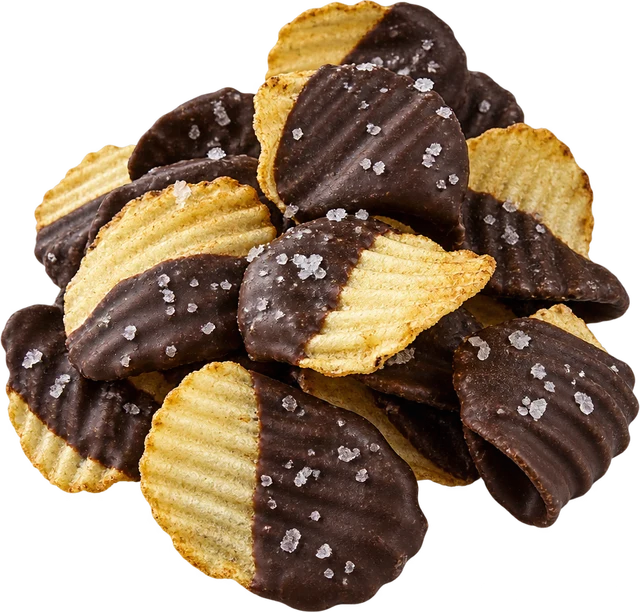 Dark Choc Potato Chips