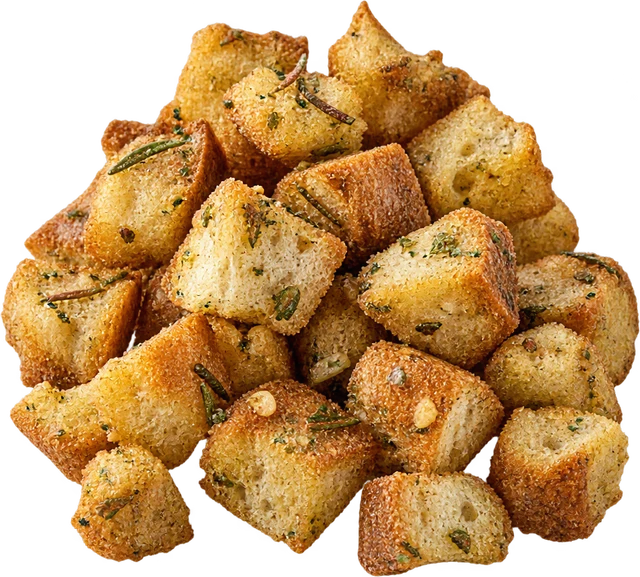 Garlic Herb Croutons